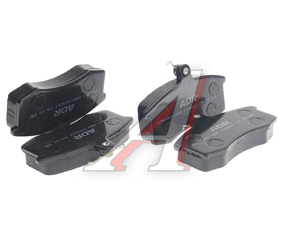 Колодки тормозные ВАЗ-2108 передние (4шт.) ADR