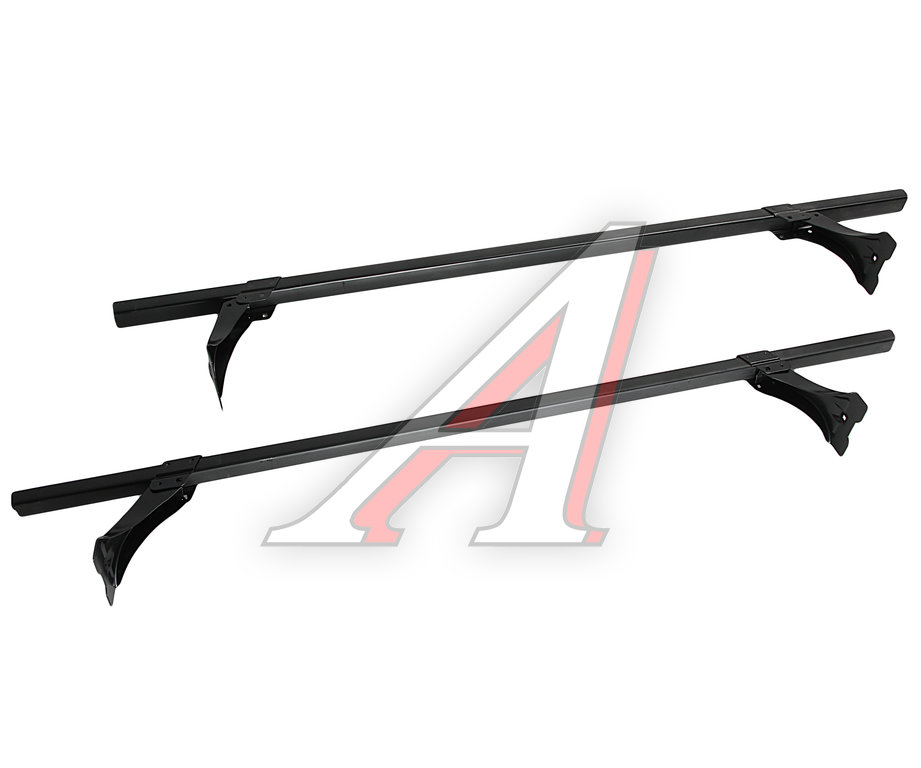 Багажник ВАЗ-2108-21099,2113-2115 L=1200 (на водосток) прямоугольный черный пластик комплект DELTA