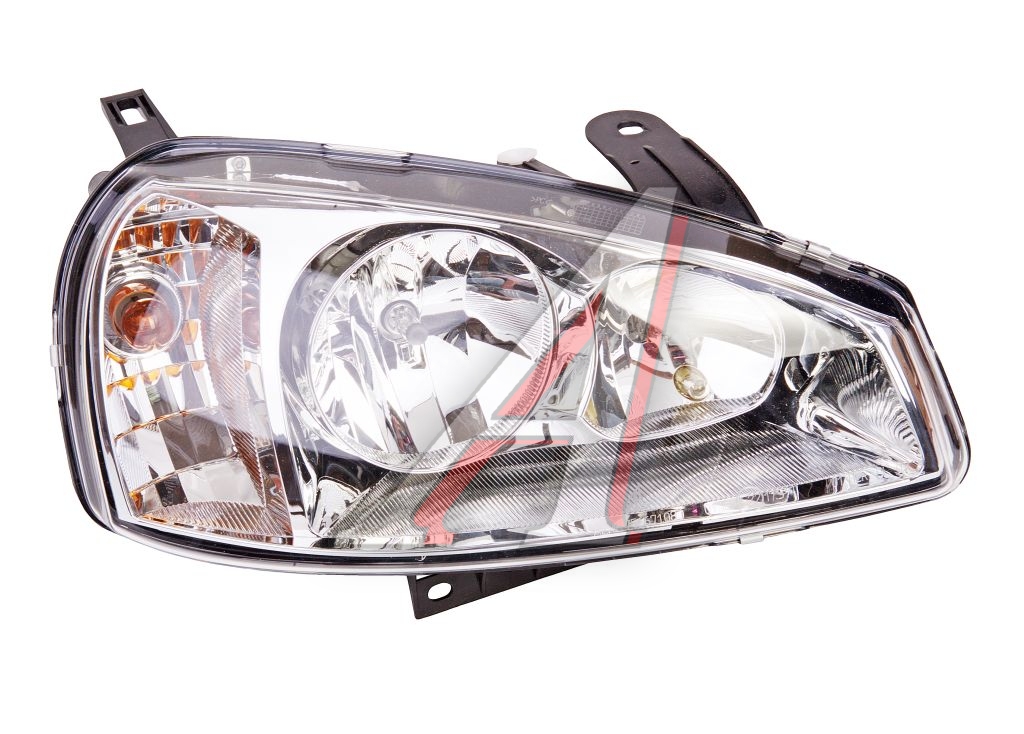 Фара блок ВАЗ-1118 правая Н/О (пластиковый рассеиватель) AUTOMOTIVE LIGHTING