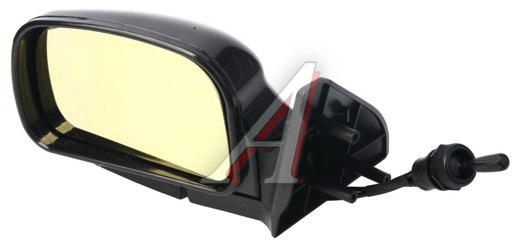 Зеркало боковое ВАЗ-2108 левое антиблик желтое люкс
