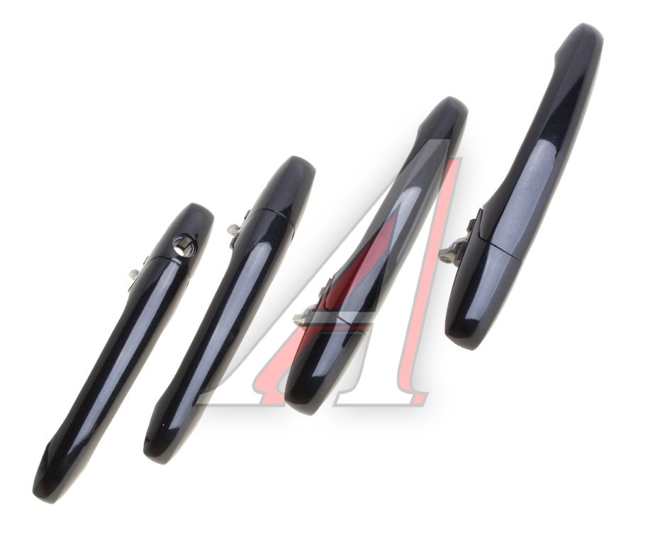 Ручка ВАЗ-2109-13 двери наружная ЕВРО МЛЕЧНЫЙ ПУТЬ комплект 4шт.