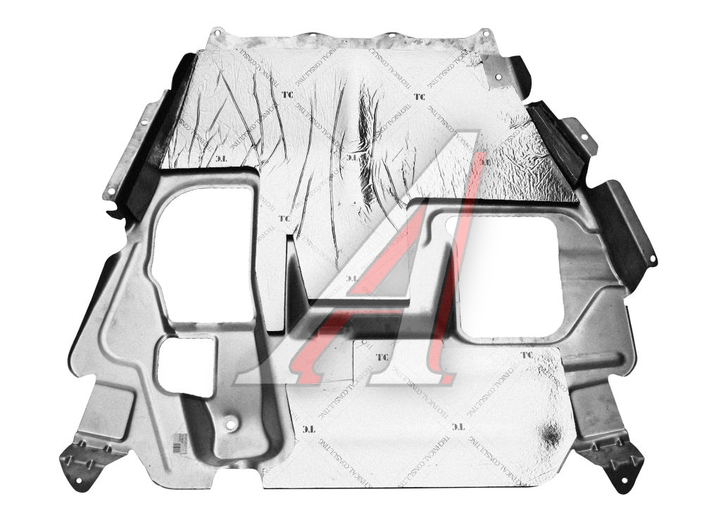 Брызговик ВАЗ-1118 двигателя средний