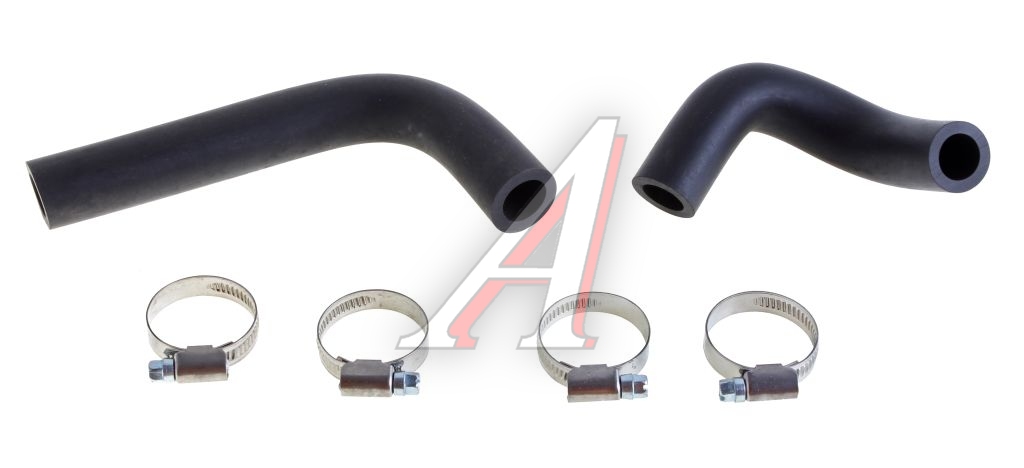 Патрубок ВАЗ-2101-2107 отопителя комплект 2шт. (с хомутами) ТК МЕХАНИК