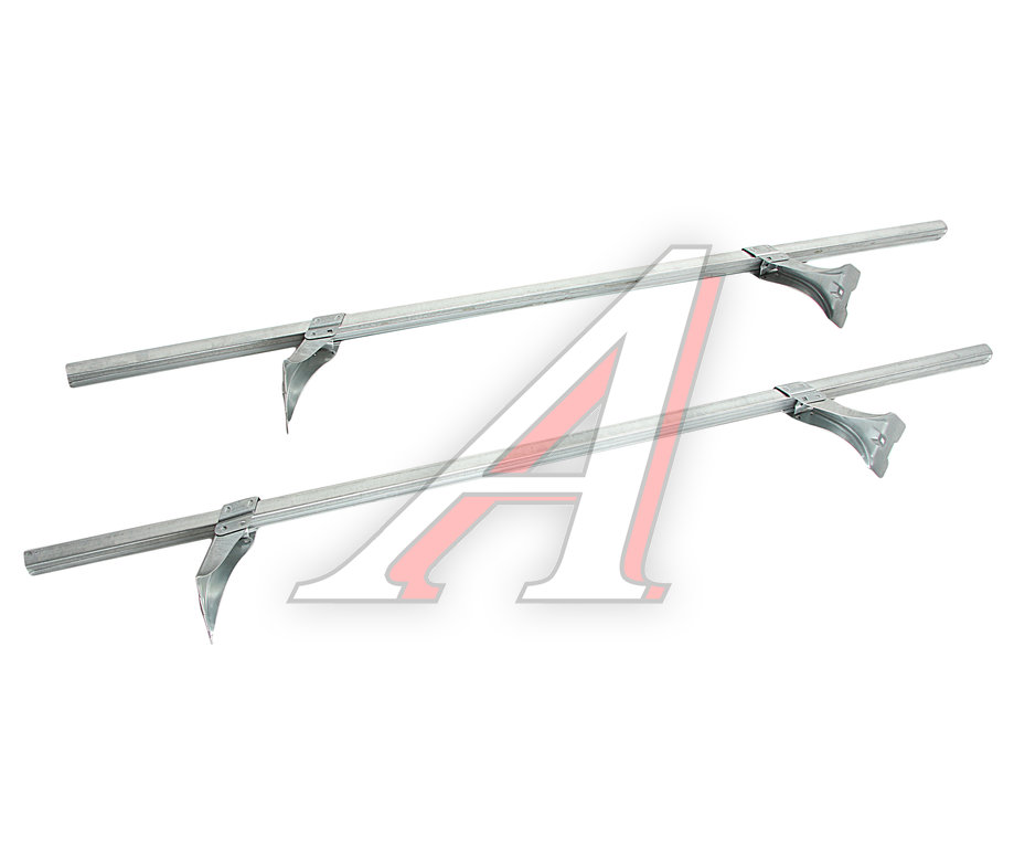 Багажник ВАЗ-2121,ГАЗ 2401-3110 L=1400 (на водосток) прямоугольный оцинкованный комплект DELTA