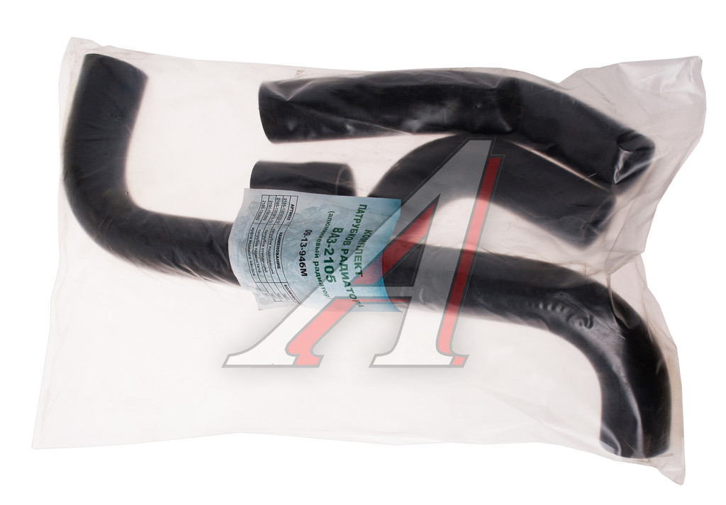 Патрубок ВАЗ-2105 радиатора алюминиевый комплект 4шт. ТК МЕХАНИК