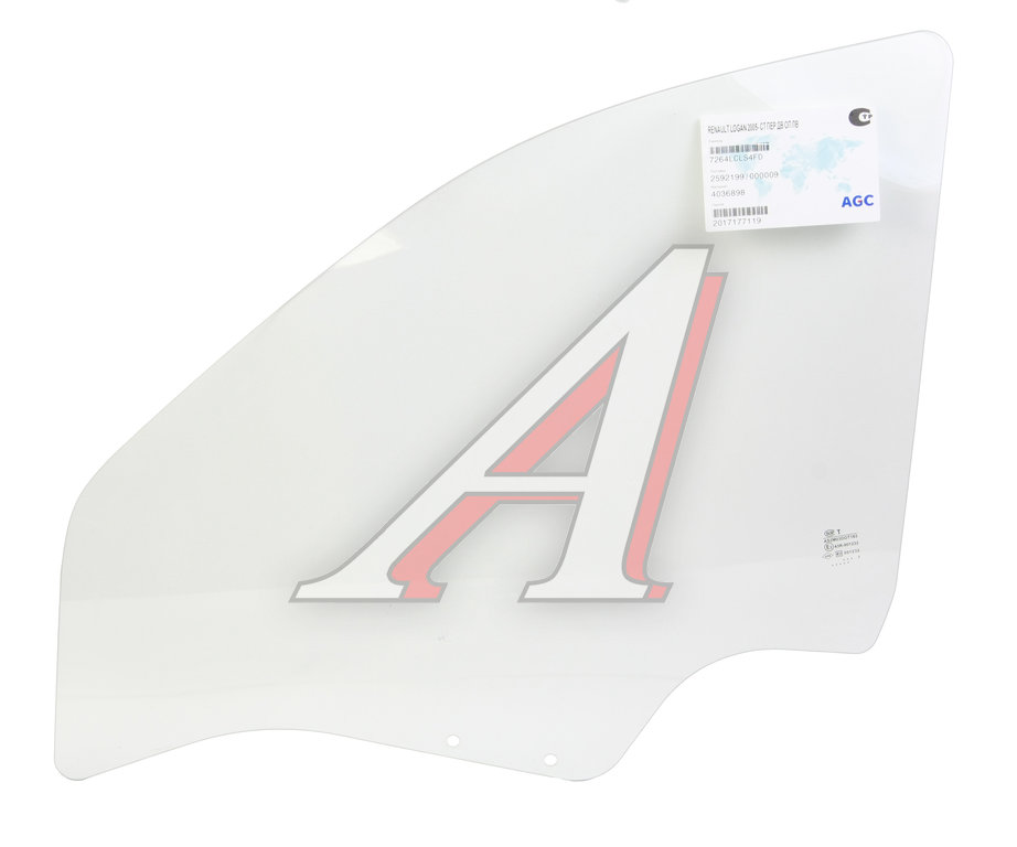 Стекло опускное ЛАДА Largus переднее левое БСЗ