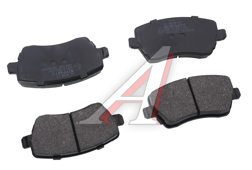 Колодки тормозные ЛАДА Vesta,Largus RENAULT Logan,Clio NISSAN Micra,Note передние (4шт.) NIPPARTS