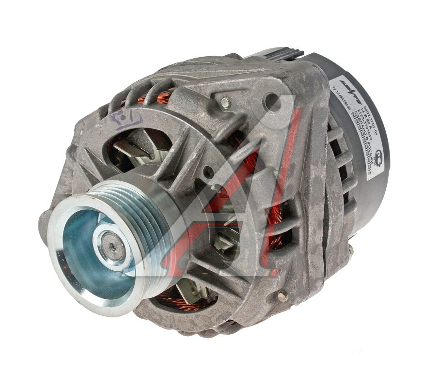 Генератор ВАЗ-2123 (выпуска после 2003г.) инжектор 14В 80А КЗАТЭ (ЗиТ)