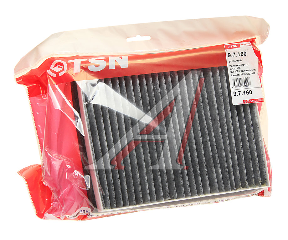 Фильтр салонный ВАЗ-2110 (угольный) (до 0903 г.) 97160 TSN