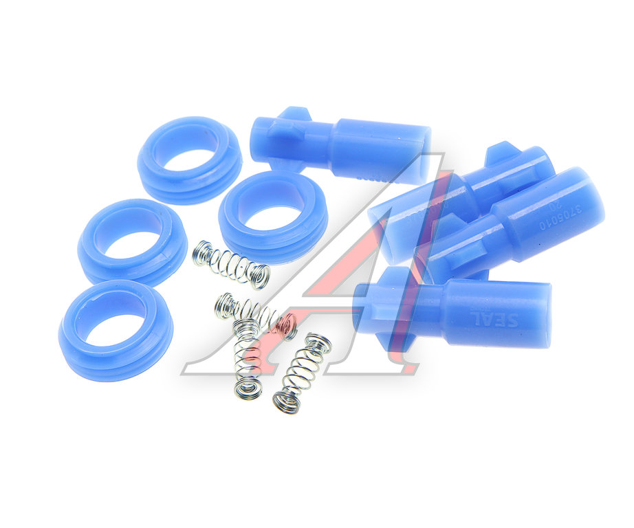 Наконечник ВАЗ-1118,2170,2190 модуля зажигания BOSCH 16V комплект силикон СИНИЙ CS-20