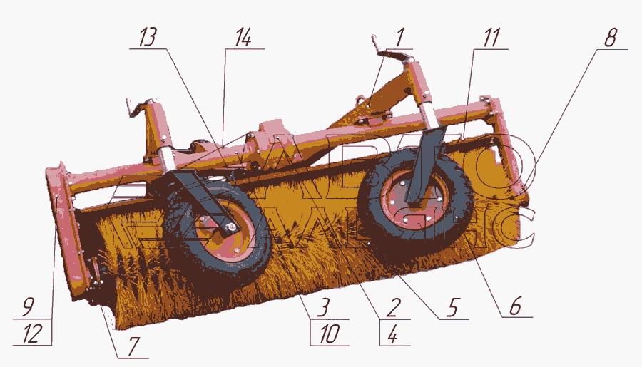 Мтз 80 щетка