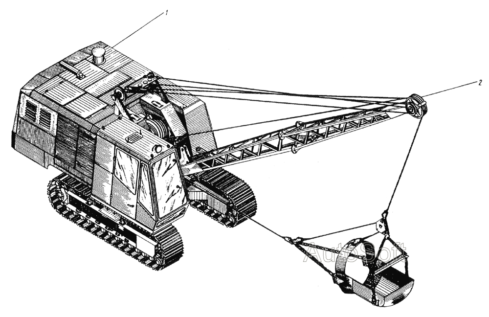 Dragline  gru 5