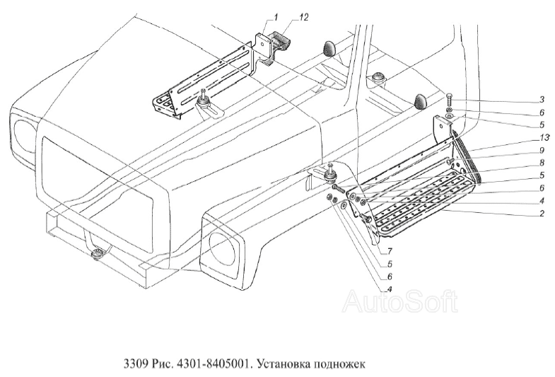 Газ 3309 схема предохранителей