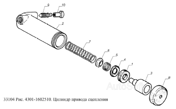 Кпп газ 4301 схема