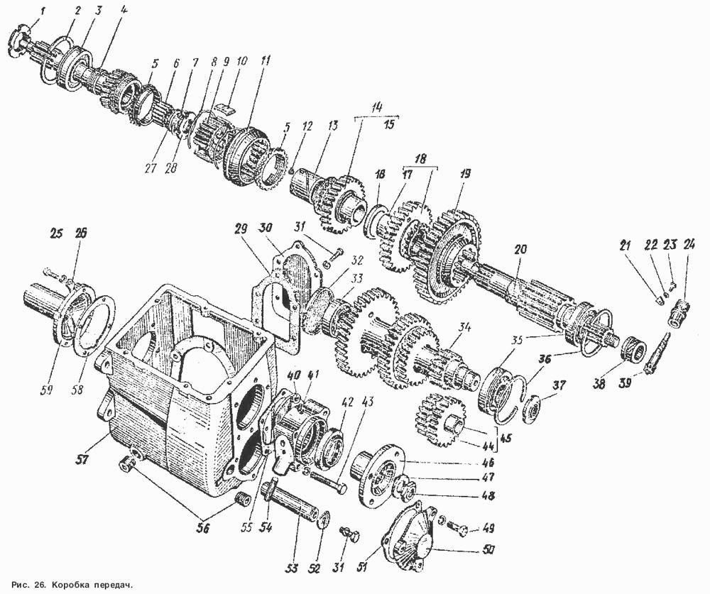 Курсовая работа по теме Изготовление вторичного вала коробки передач автомобиля ГАЗ-53