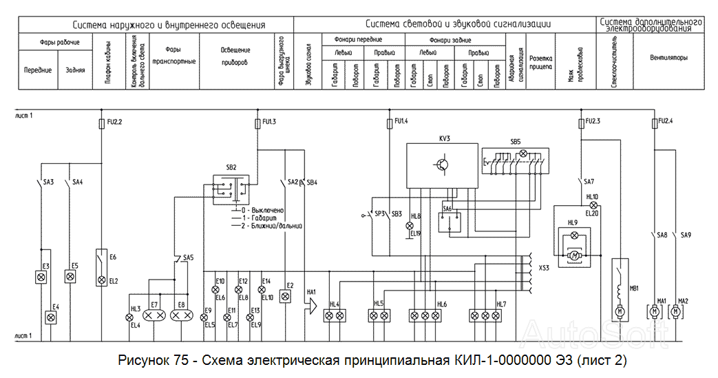 Схема кск 100
