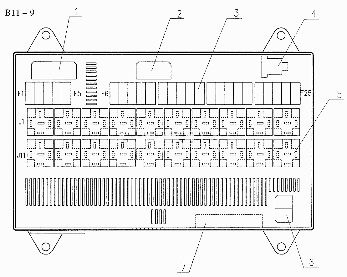 Обозначение предохранителей и реле howo a7 2022