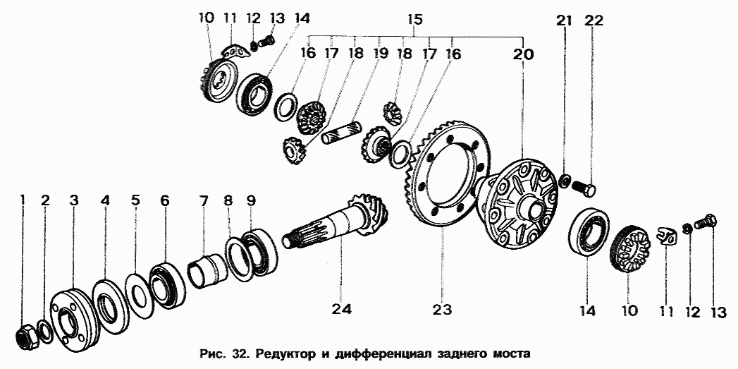Купить Редуктор Заднего Моста Иж