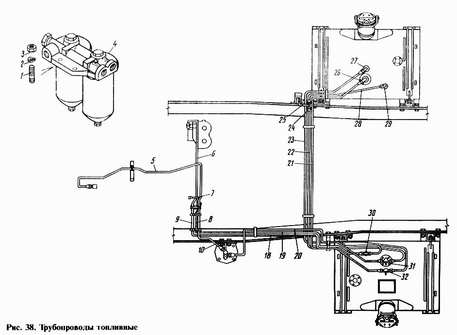 Камаз 43118 топливные баки. Топливные баки КАМАЗ 4310. Бак топлива КАМАЗ 4310. Схема топливной системы КАМАЗ 4310. Система переключения топливных баков КАМАЗ 43118.