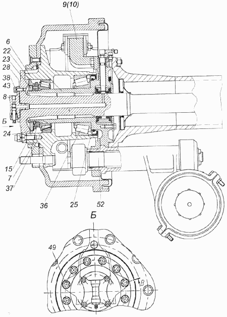 Редуктор камаз 43118 схема