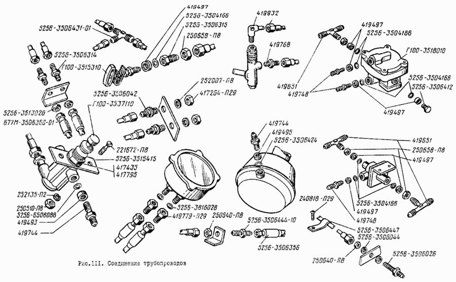 Тормозная система лиаз 5256 схема