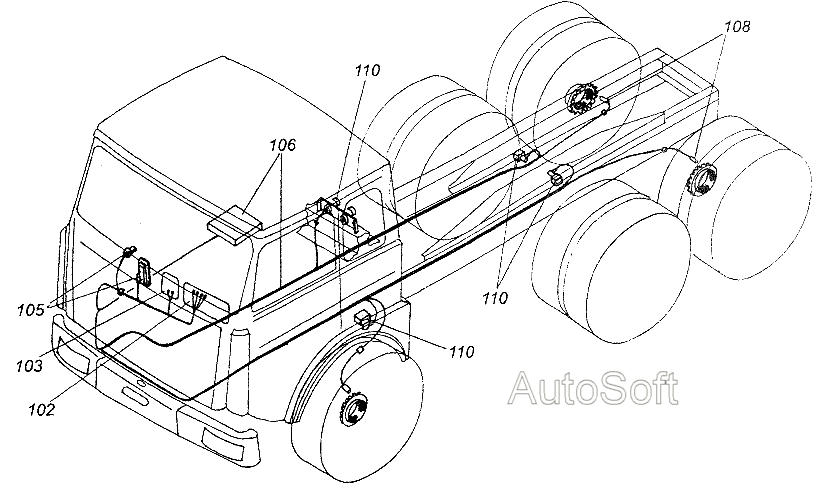 Электрооборудование АБС на МАЗ-54326 МАЗ-64226 (Чертеж № 130: список деталей, ст