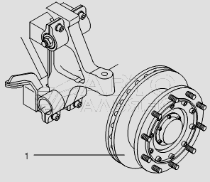 E n parts. Задняя ступица Неоплан 516. Передняя подвеска Неоплан.