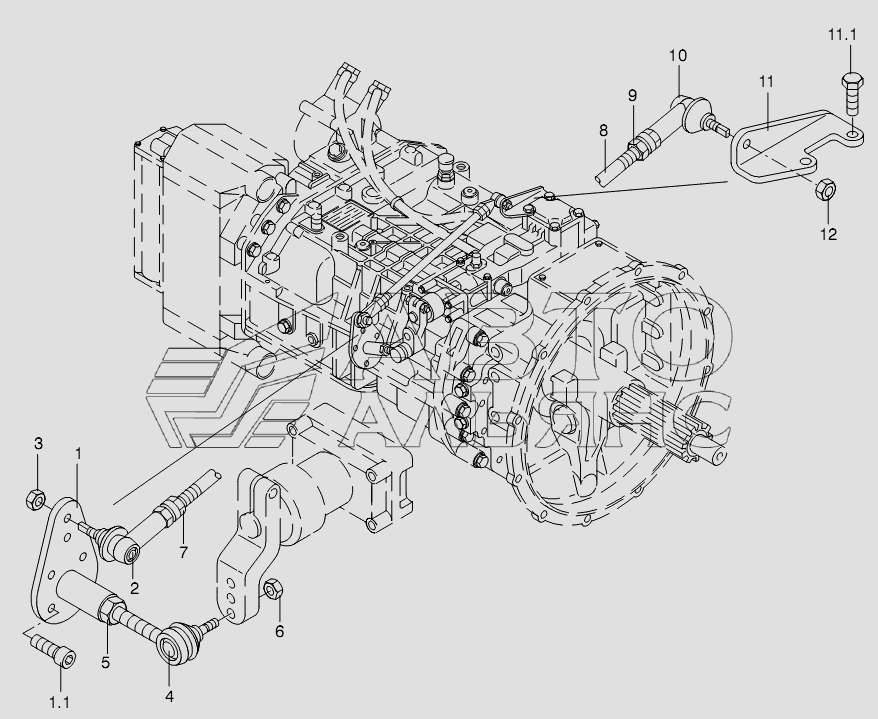 E n parts. Схема коробки передач Neoplan 116. КПП ман Неоплан. АКПП ман Неоплан. Схема переключения передач Неоплан н 116.