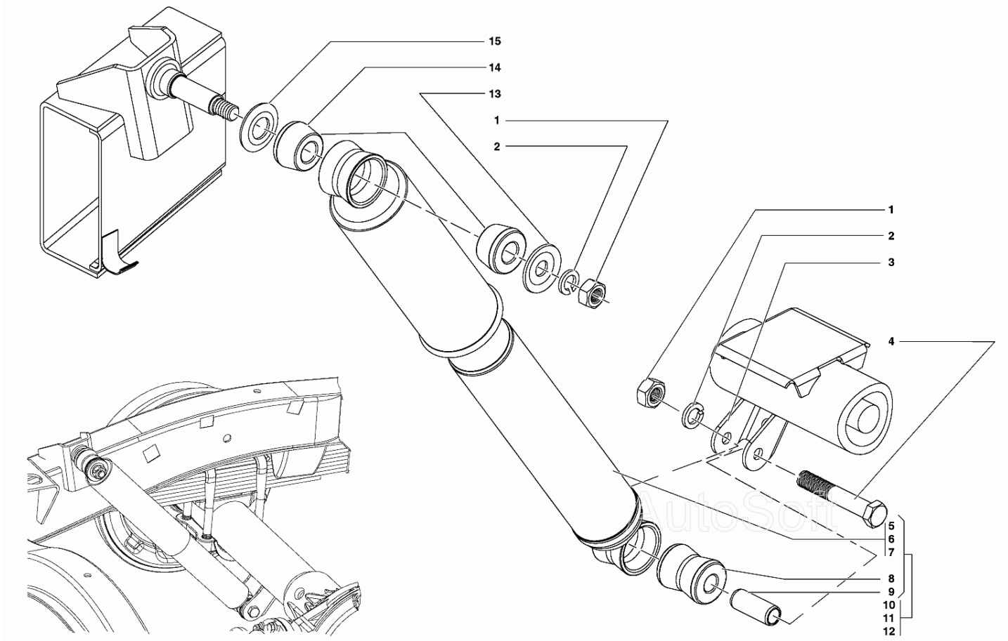 Схема подвески уаз хантер