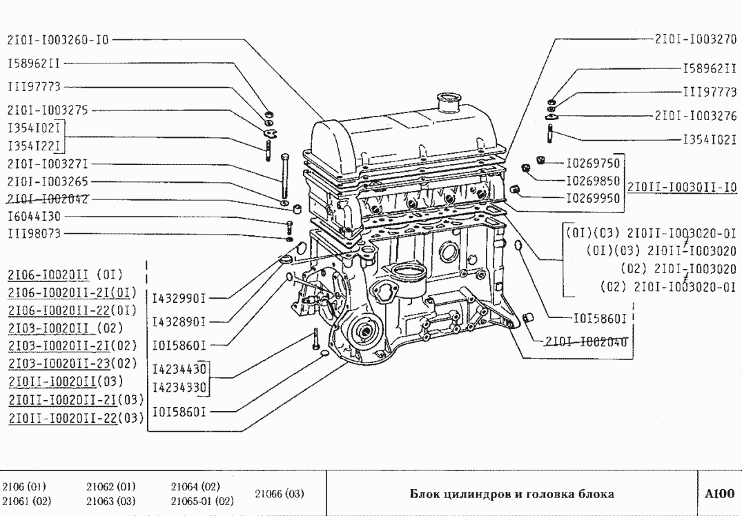 Ваз 2106 схема