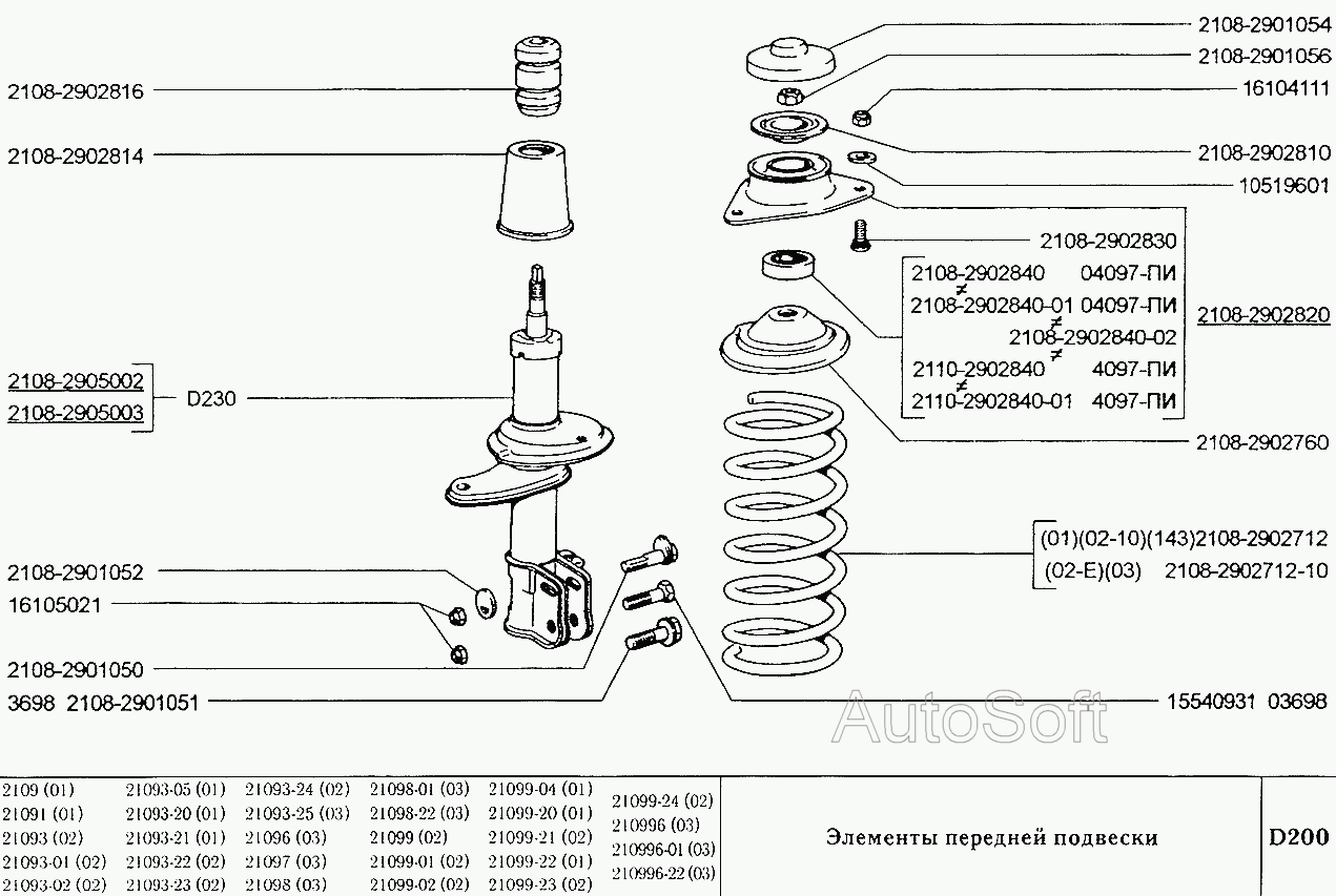 Схема Передней Подвески Ваз 2112 Фото