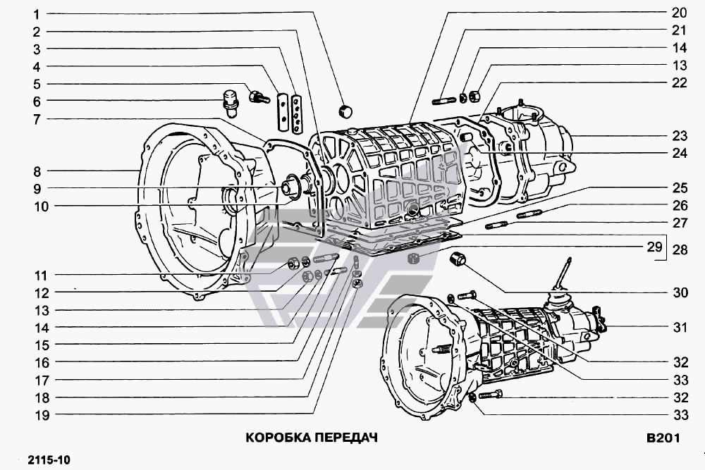Кпп 21213 схема