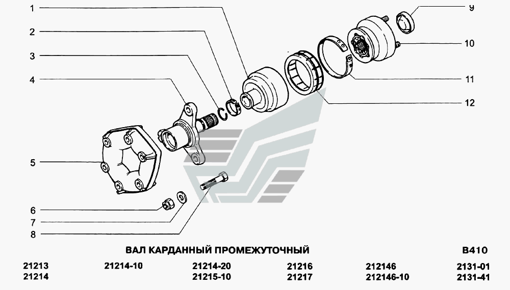 Схема раздатки нива 2131