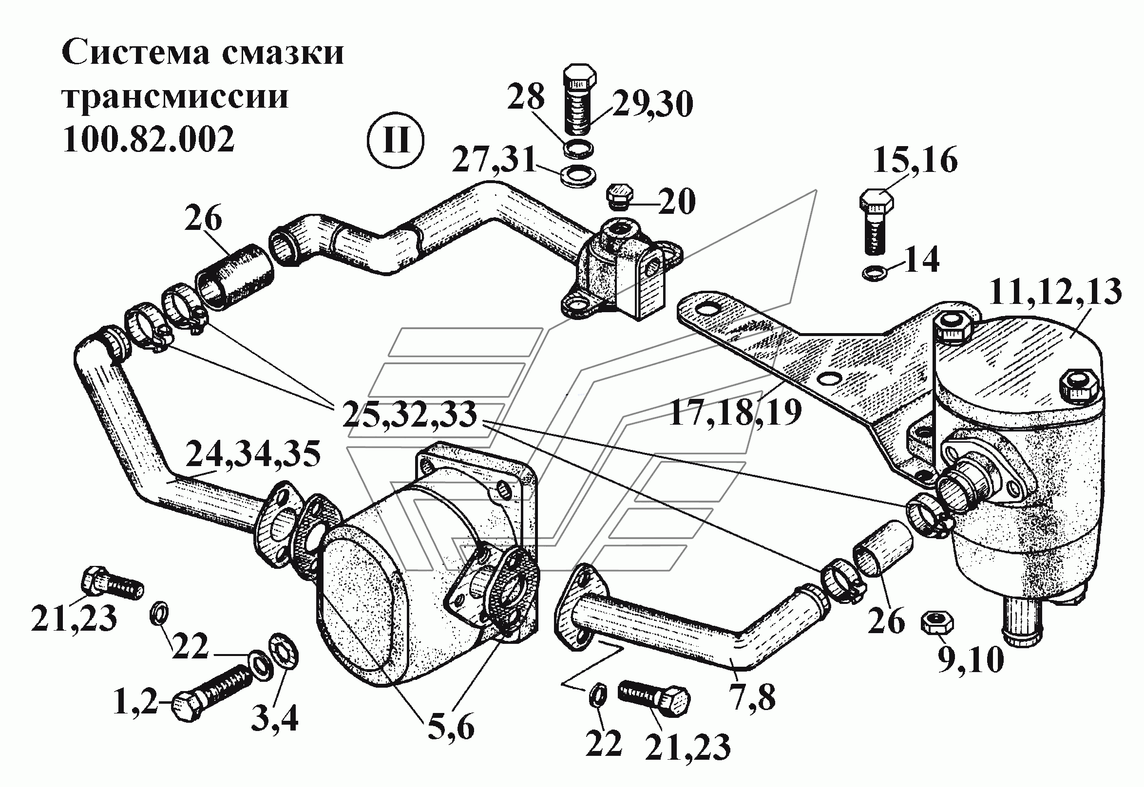 Смазка трансмиссии