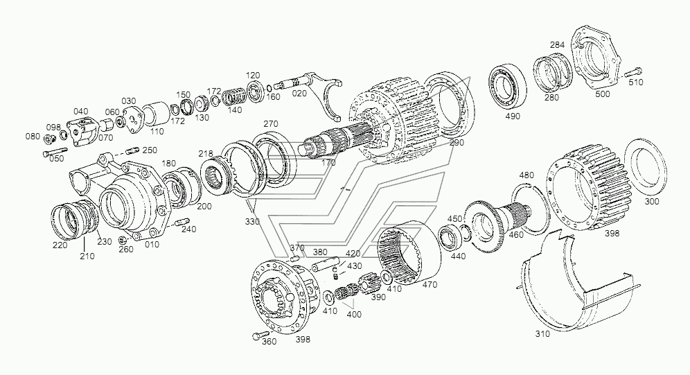 Раздатка 6522. Раздатка ZF КАМАЗ 6522. Раздаточная коробка КАМАЗ 6522. Раздаточная коробка ZF VG 2000/396. Раздаточная коробка ZF КАМАЗ 6522 схема.