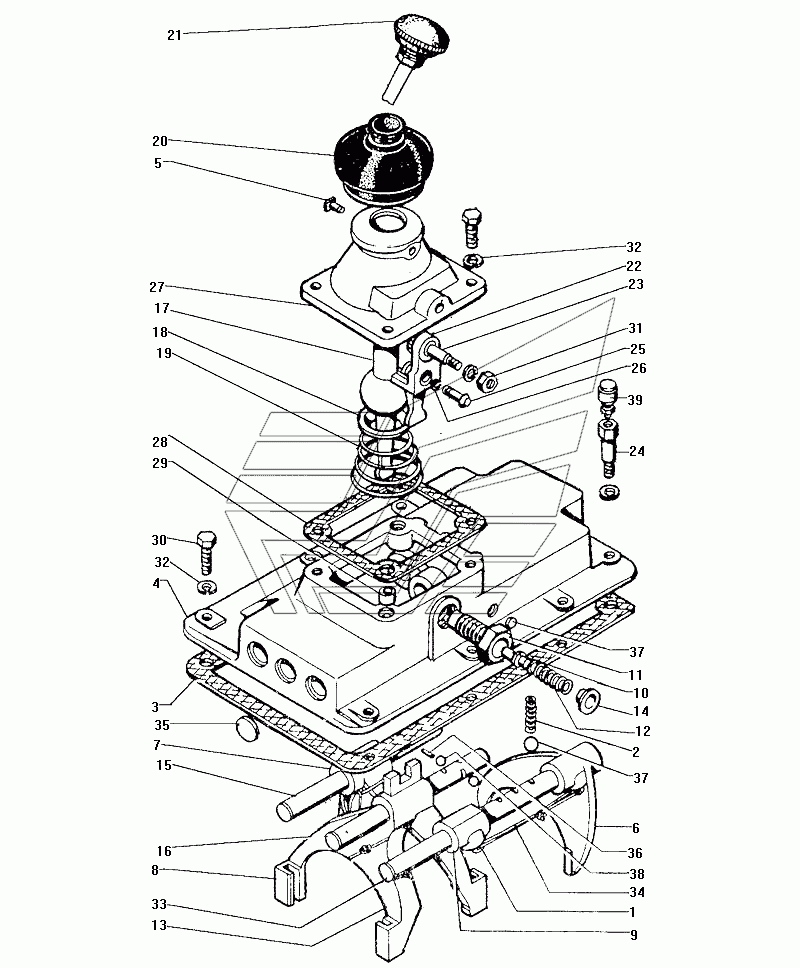 Переключения кпп зил