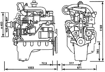 Чертеж Двигателя Д-245 Чертеж Двигателя Д-245