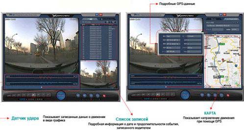 Программное обеспечение автомобильного видеорегистратора Driven-X Profi-1000