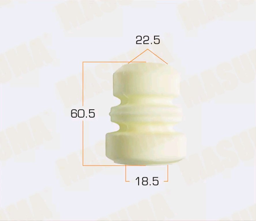 Отбойник амортизатора TOYOTA Carina E переднего (1шт.) MASUMA, TD-AE100F, 48331-12120, фото 2 Изображение 2, MAD1001 Отбойник амортизатора TOYOTA Carina E переднего (1шт.) MASUMA