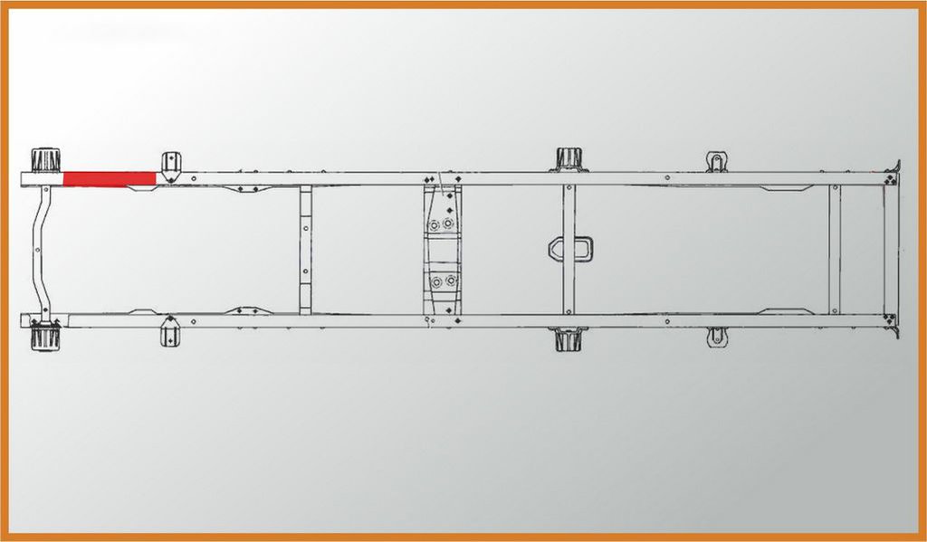 Газ 3302 рама чертеж