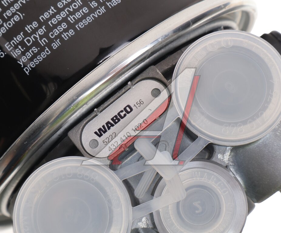 Осушитель воздуха МАЗ, КАМАЗ, ПАЗ(АВРОРА), ЛИАЗ (24V,  3 выхода) WABCO, 4324101027, 432.410.102.0, фото 5 Изображение 5, 4324101020 Осушитель воздуха МАЗ, КАМАЗ, ПАЗ(АВРОРА), ЛИАЗ (24V,  3 выхода) WABCO