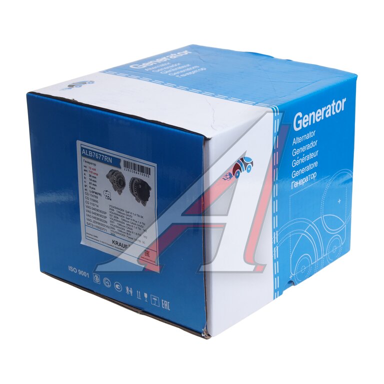 Генератор VW Polo (10-) KRAUF, ALV3425WA, 04C903023BX, фото 5 Изображение 5, ALB7677RN Генератор VW Polo (10-) KRAUF