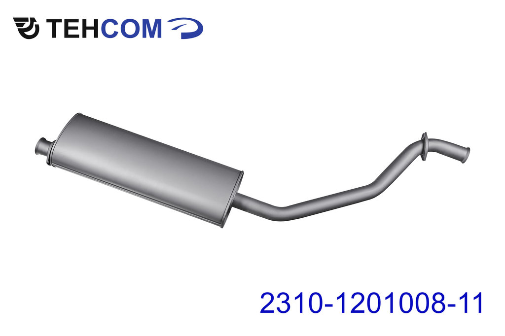 Глушитель ГАЗ-2217, 2310 дв.ЗМЗ-405 ЕВРО-3 ТЕХКОМ