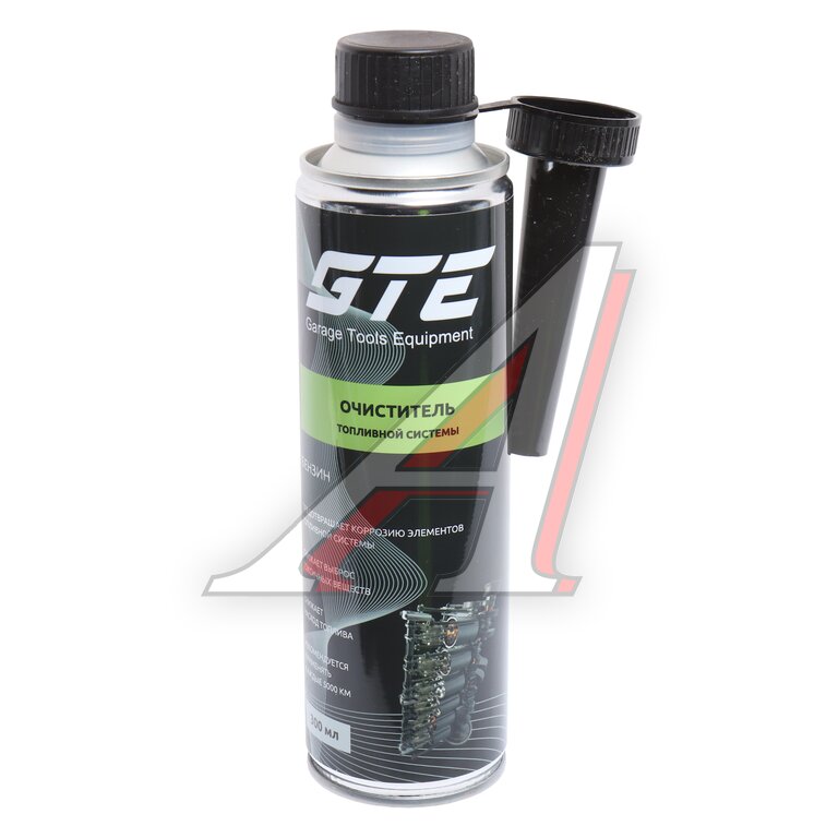 Очиститель топливной системы бензин 335мл в бак на 40-60л GTE, , фото 1 Изображение 1, GTE-OT300B Очиститель топливной системы бензин 335мл в бак на 40-60л GTE