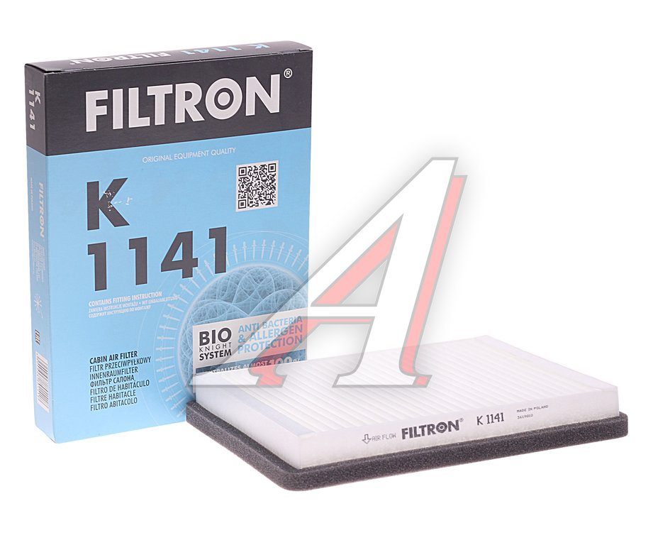Фильтр воздушный салона ВАЗ-2110-2112 простой FILTRON - K1141 - купить ...