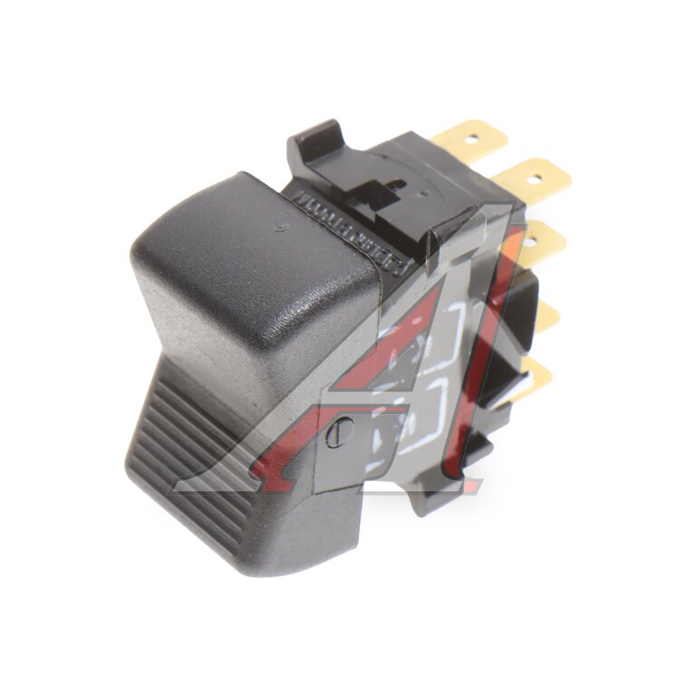 Переключатель клавиша УРАЛ без символа (АО АЗ УРАЛ), , фото 1 Изображение 1, П147-3709-08.17 Переключатель клавиша УРАЛ без символа (АО АЗ УРАЛ)