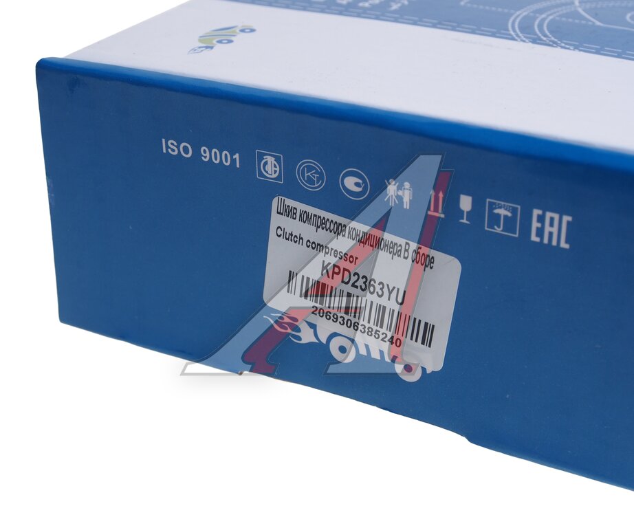 Муфта CHEVROLET Cruze (09-) компрессора кондиционера KRAUF, QF80Q00165, 13376071, фото 5 Изображение 5, KPD2363YU Муфта CHEVROLET Cruze (09-) компрессора кондиционера KRAUF