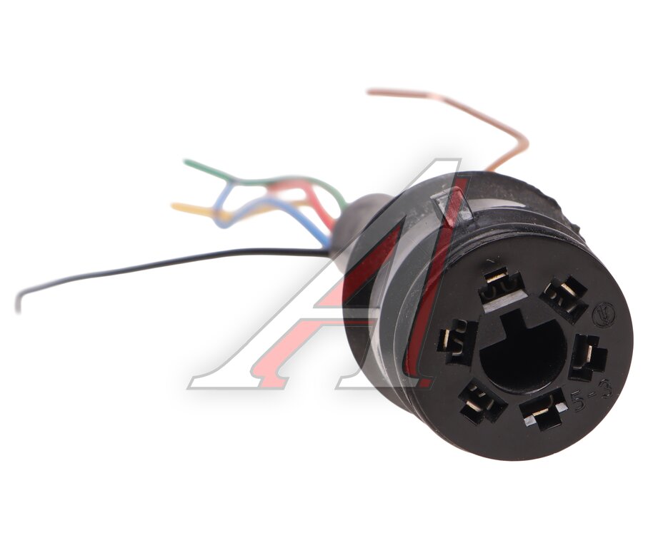 Разъем МАЗ, ГАЗ, УАЗ фонаря заднего гнездовой L=170мм (байонет) АТК, , фото 3 Изображение 3, СЦАЗ-2-6-Р Разъем МАЗ, ГАЗ, УАЗ фонаря заднего гнездовой L=170мм (байонет) АТК