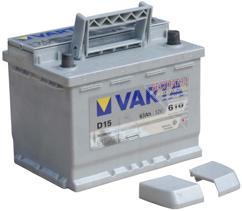 АККУМУЛЯТОР 63AH/610A P+ VARTA D15 SILVER DYNAMIC