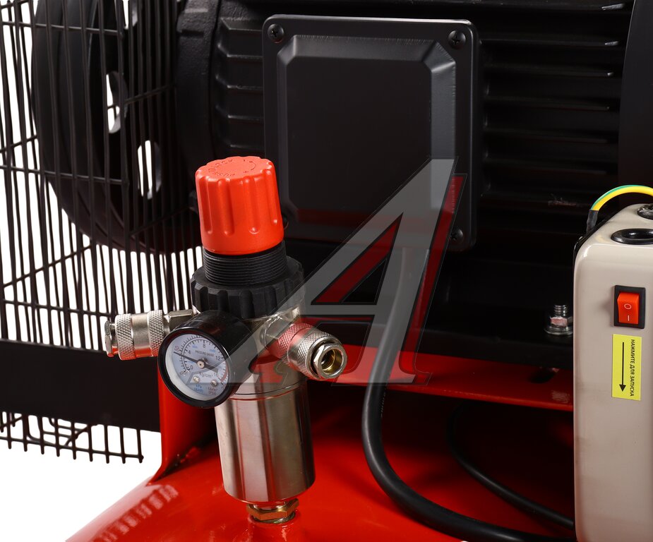 Компрессор поршневой ременной 380В 1200л/мин. ресивер-500л GTE, , фото 5 Изображение 5, GTE-MR45001200A Компрессор поршневой ременной 380В 1200л/мин. ресивер-500л GTE